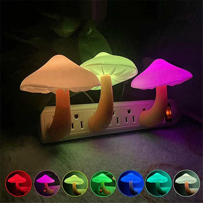 LED Mushroom Nightlight
