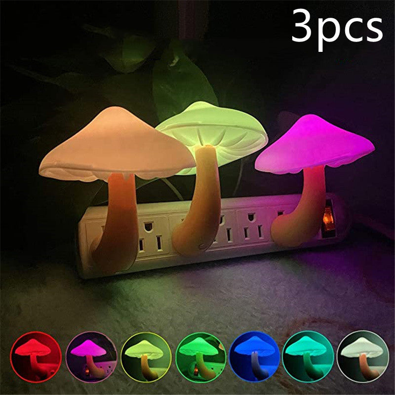 LED Mushroom Nightlight
