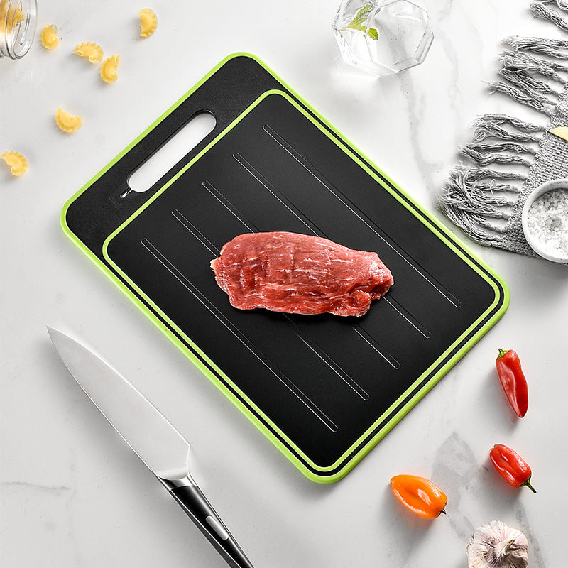 Cutting Board With Defrost Function